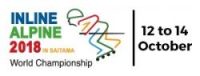 Inline Alpin: Majstrovstvá sveta, Saitama (JAP) 12.-14.10.2018