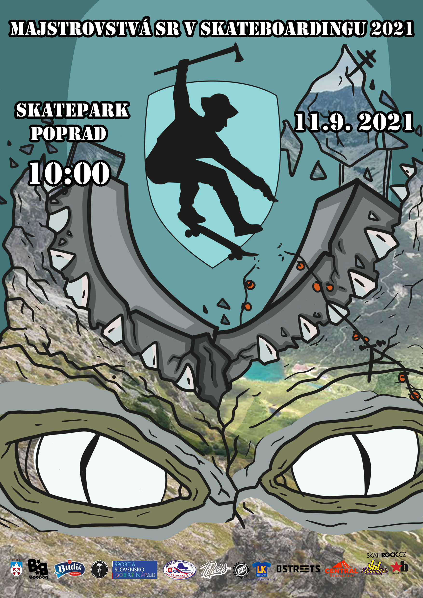 Skateboarding: Majstrovstvá SR  2021, 11.9.2021 - Poprad